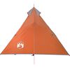 vidaXL Hanging Tent Tipi 1-Person Orange Waterproof