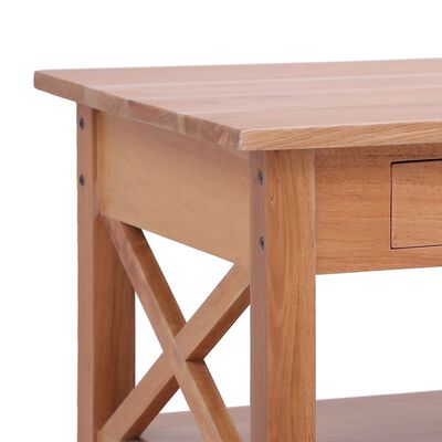 vidaXL Coffee Table 100x55x46 cm Solid Mahogany Wood