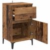 vidaXL Bedside Cabinet 2 pcs Old Wood 40 x 35 x 70 cm Engineered Wood