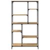 vidaXL Bookshelf Artisan Oak 99 x 35.5 x 176 cm Engineered Wood