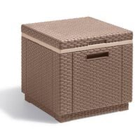 Keter Cooler Box Ice Cube Cappuccino 223761