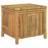 vidaXL Garden Storage Box 60x52x55 cm Bamboo