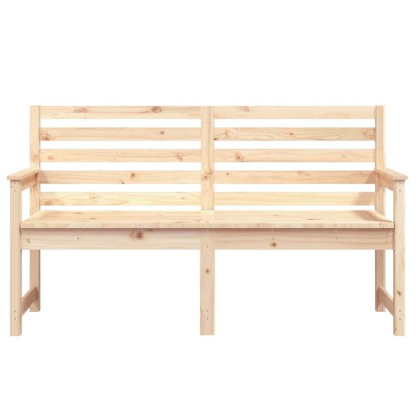 vidaXL Garden Bench 159.5x48x91.5 cm Solid Wood Pine