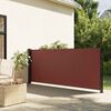 vidaXL Retractable Side Awning Brown 140x600 cm