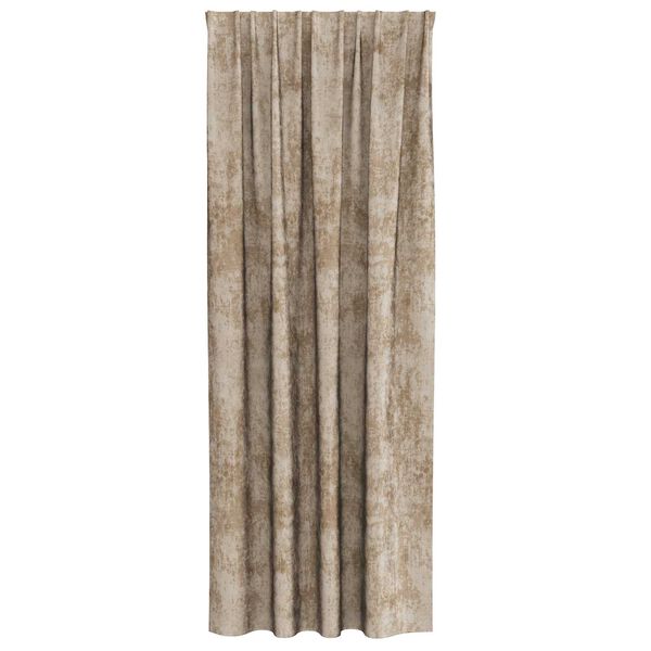 vidaXL Velvet Curtains 2 pcs Champagne 225 x 140 cm Velvet