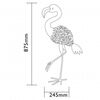 Luxform Solar LED Deco Garden Light Flamingo Pink 30111