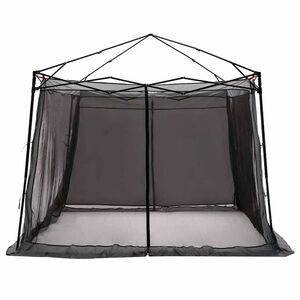 vidaXL Inner Tent 6-Person Grey and Orange Taffeta