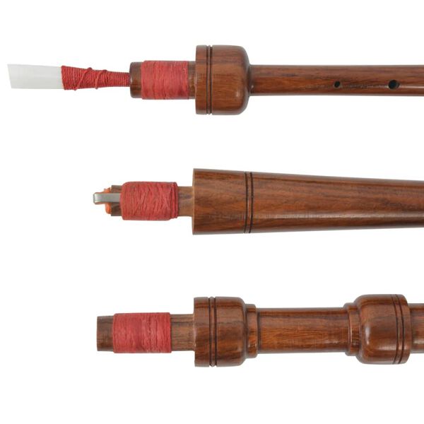 vidaXL Kid&rsquo;s Scottish Great Highland Bagpipes Green Black Watch Tartan