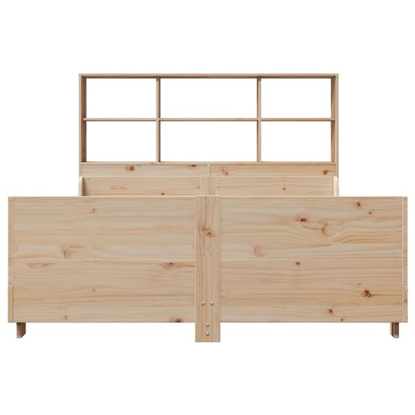 vidaXL Bookcase Bed without Mattress 120x200 cm Solid Wood