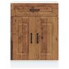 vidaXL Kitchen Base Cabinet Kalmar Old Wood Engineered Wood