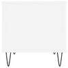 vidaXL Coffee Table White 60x44.5x45 cm Engineered Wood