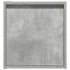 vidaXL Wall-Mounted Bedside Cabinet Concrete Grey 38x34x40 cm