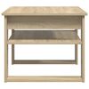vidaXL Coffee Table Sonoma Oak 64 x 54 x 44 cm Engineered Wood