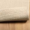 vidaXL Rug ZIZUR Beige 80x250 cm Jute Look Indoor and Outdoor