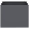 vidaXL Garden Planter Anthracite 50 x 32 x 40 cm Cold-rolled Steel