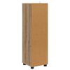 vidaXL Bathroom Cabinet Artisan Oak 30.5 x 30 x 101 cm Engineered Wood
