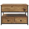 vidaXL Coffee Table Old Wood 70 x 50 x 54.5 cm Engineered Wood