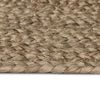 vidaXL Area Rugs Oval Grey 152 x 245 cm Jute