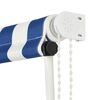 vidaXL Retractable Awning 100x150 cm Blue and White