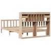 vidaXL Bookcase Bed without Mattress 160x200 cm Solid Wood Pine