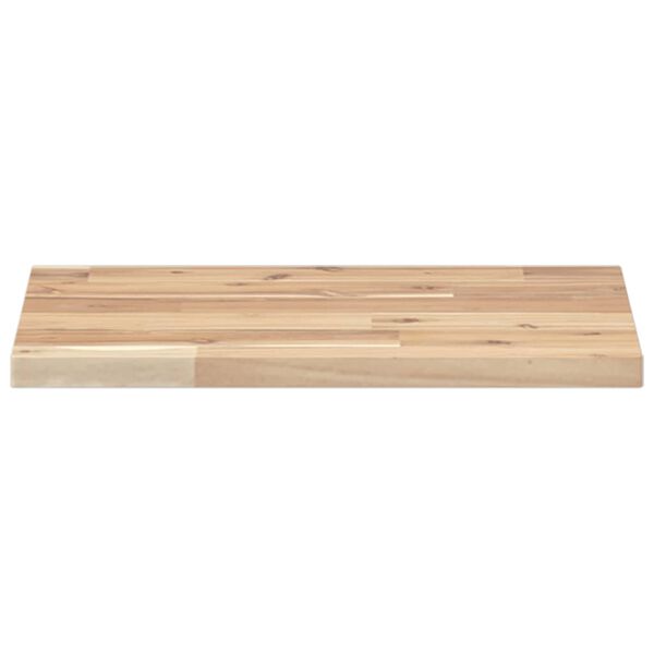 vidaXL Floating Shelf 40x30x2 cm Untreated Solid Wood Acacia