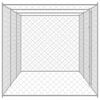 vidaXL Dog Cage Silver 600 x 200 x 200 cm Galvanised Steel
