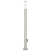 vidaXL Bollard Light with Outlet 110 cm Stainless Steel IP44
