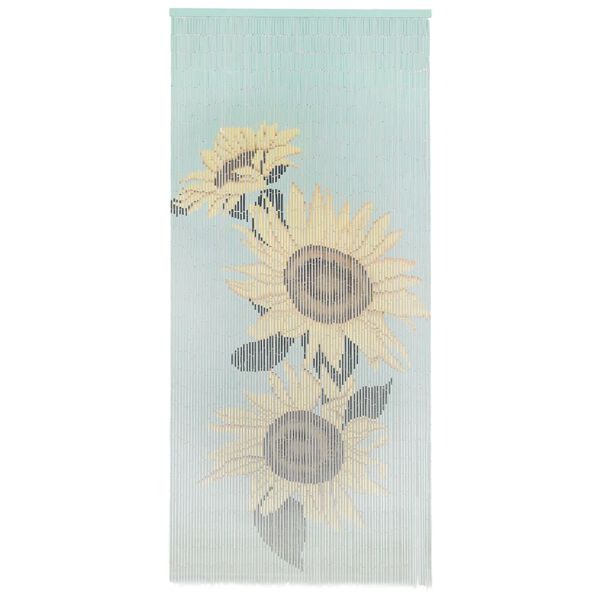 vidaXL Insect Door Curtain Bamboo 90x200 cm