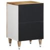 vidaXL Bathroom Cabinet 38x33.5x58 cm Solid Wood Mango