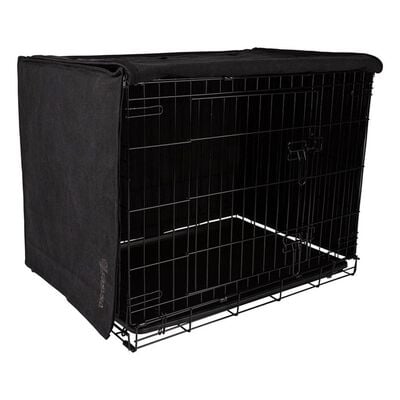 DISTRICT70 Dog Crate Cover Dark Grey S