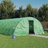 vidaXL Greenhouse with Steel Frame Green 90 m&sup2; 18x5x2.3 m
