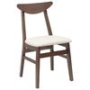 vidaXL Dining Chairs 2 pcs Light Brown 42 x 47.5 x 81 cm
