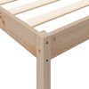 vidaXL Bookcase Bed without Mattress 100x200 cm Solid Wood Pine