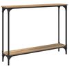 vidaXL Console Table Artisan Oak 100 x 22.5 x 75 cm Engineered Wood
