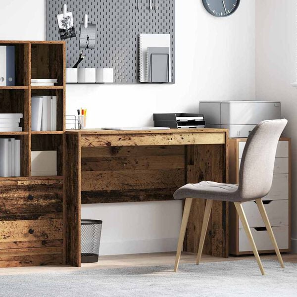 vidaXL Desk Old Wood 100 x 50 x 76 cm