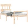 vidaXL Senior Bed without Mattress 90x200 cm Solid Wood