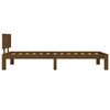 vidaXL Bed Frame without Mattress Honey Brown Solid Wood Pine 90x200cm