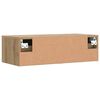 vidaXL Wall Cabinet Artisan Oak 68x30x20 cm Engineered Wood