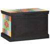vidaXL Storage Box Multicolour 60 x 40 x 40 cm Solid Mango wood