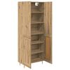 vidaXL Highboard Artisan Oak 69.5 x 34 x 180 cm Engineered Wood