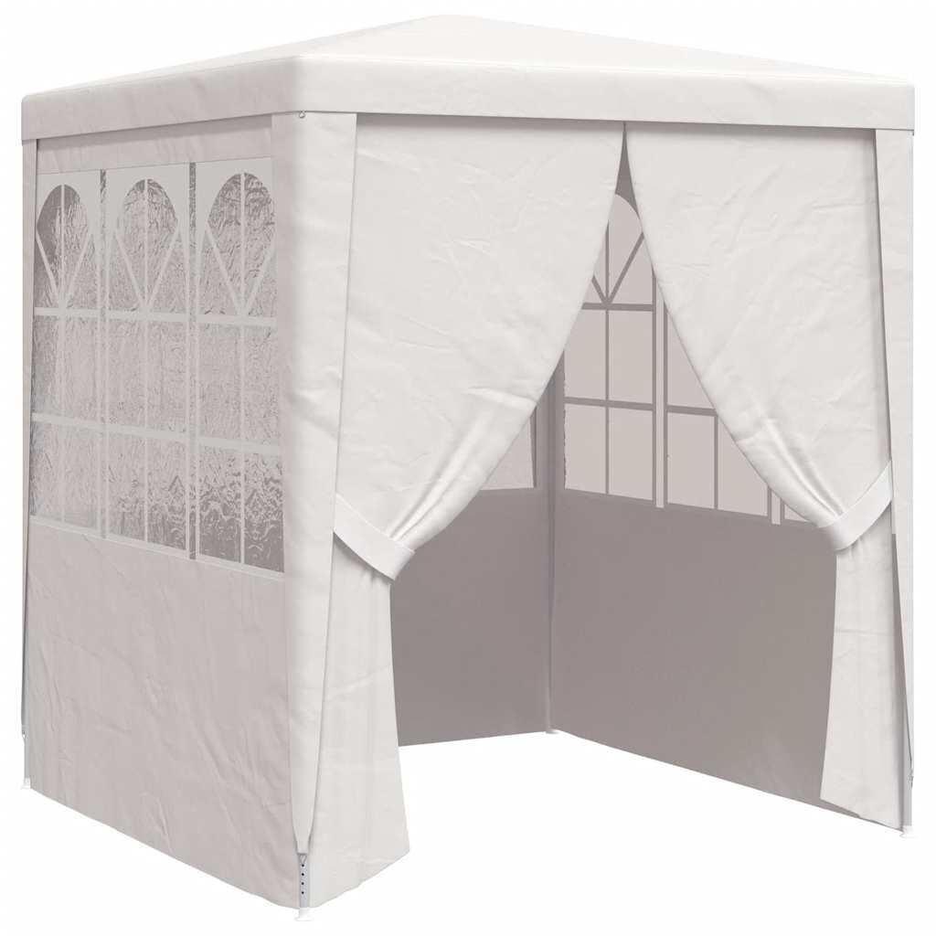 vidaXL Professional Party Tent with Side Walls 4x4 m Blue 90 g/m