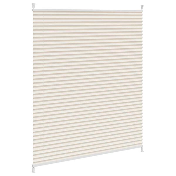 vidaXL Plisse Blind 110x150cm Cream