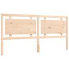 vidaXL Bed Frame without Mattress 200x200 cm Solid Wood