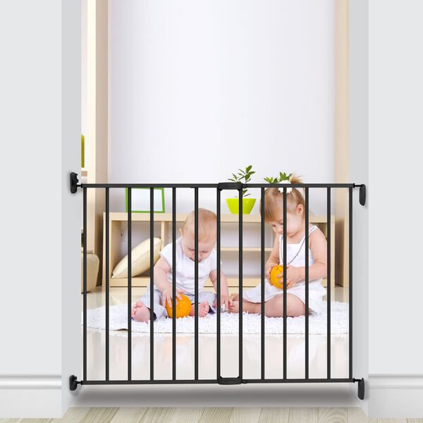 Noma Extending Safety Gate 62-102 cm Metal Black