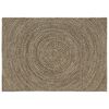 vidaXL Area Rugs Natural and Black 140 x 200 cm Jute