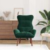 vidaXL Armchair Dark Green 69 x 74 x 93 cm Velvet