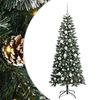 vidaXL Artificial Christmas Tree with 150 LEDs Green 66 x 66 x 150 cm