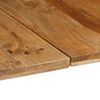 vidaXL Dining Table 160x80x75 cm Solid Wood Mango