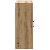 vidaXL Wall Mounted Cabinet Artisan Oak 69.5x34x90 cm