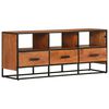 vidaXL TV Cabinet 110x30x45 cm Solid Acacia Wood